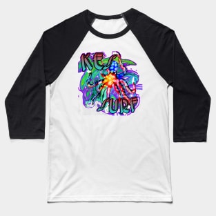 KES Surf octopus Baseball T-Shirt